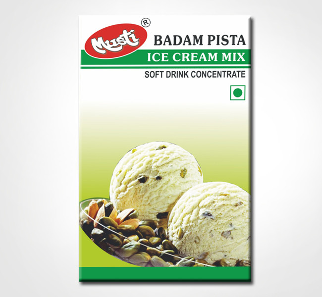 Badam Pista ice cream mix powder