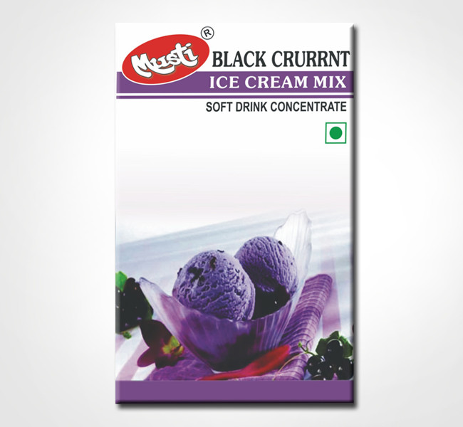 Black currant Ice Cream Mix Powder