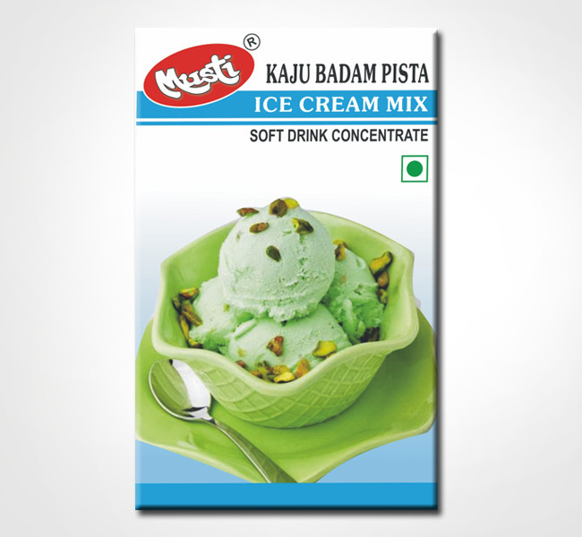 Kaju Badam Pista Ice cream mix